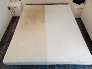 Echipamente profesionale (aspirator injecție-extracție, abur) inainte si dupa curatare cu aburi in oradea