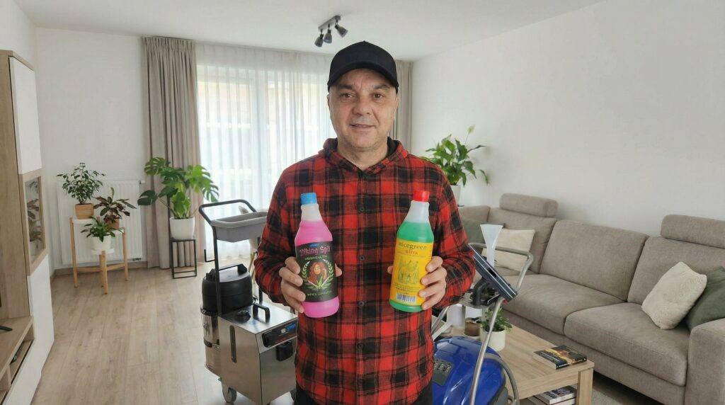 echipa cleanspot si echipamentele oradea