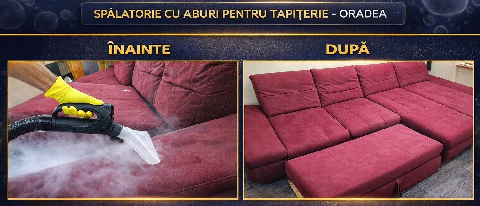 inainte si dupa curatare canapele tapiterie si interior auto in oradea cleanspot
