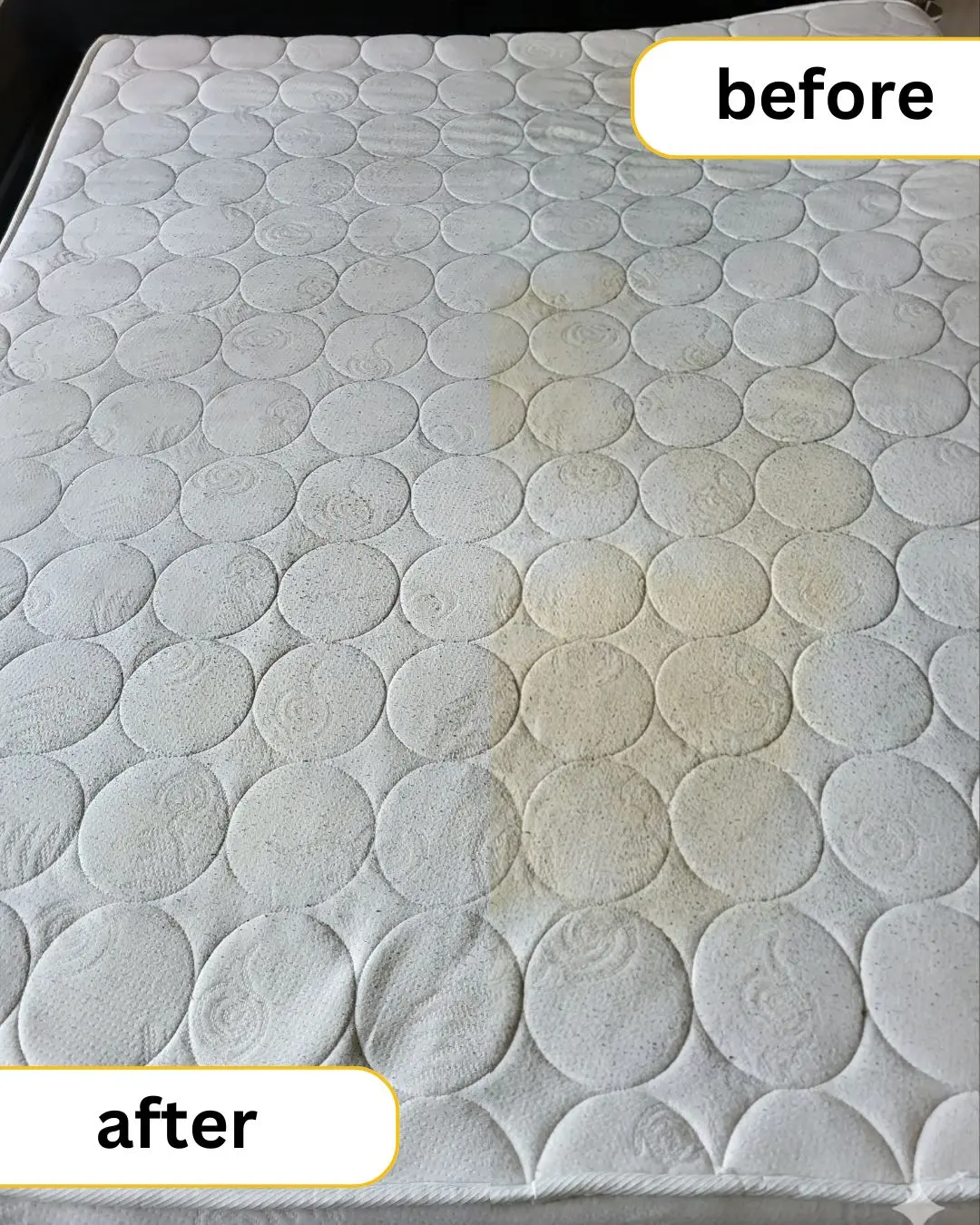 curățare saltele Oradea înainte și după – eliminare pete și murdărie