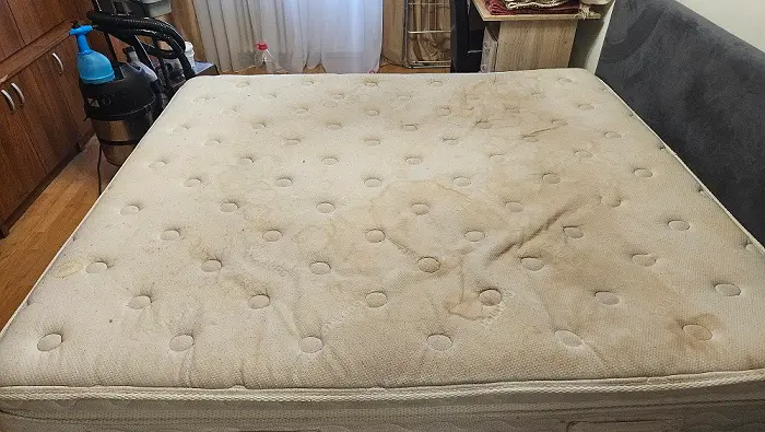 curățare saltea cu aburi Oradea proces profesional de igienizare