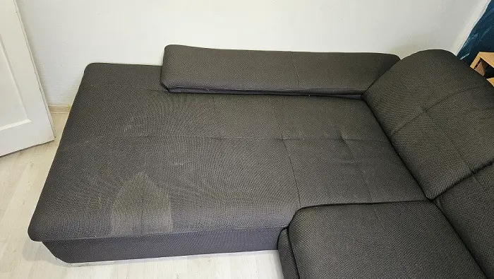 canapea colțar murdară înainte de curățare Oradea pete vizibile